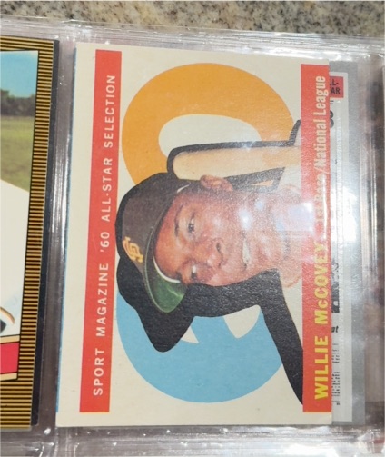 1960 Topps #554 Willie McCovey — front