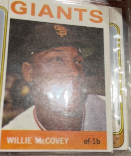 1974 Topps #250 Willie McCovey — front