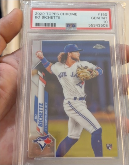2020 Topps Chrome #150 Bo Bichette — front