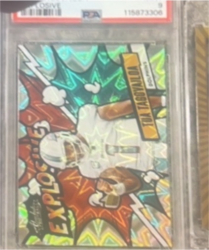 2024 Panini Absolute Explosive #EXTTA Tua Tagovailoa — front