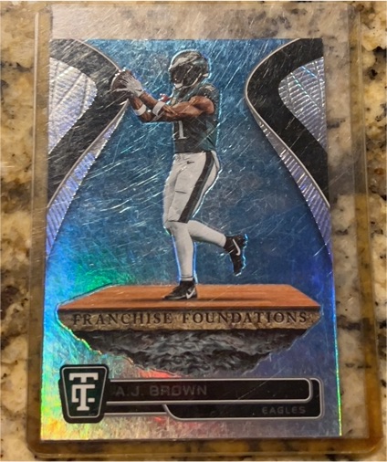 2024 Panini Totally Certified #10 A.J. Brown Franchise Foundations — front