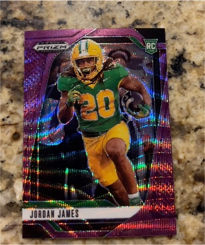2024 Panini Prizm #RC Jordan James — front
