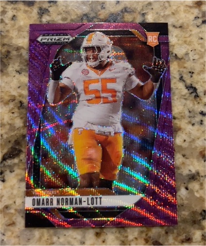2025 Panini Prizm Draft Picks #313 Omarr Norman-Lott — front