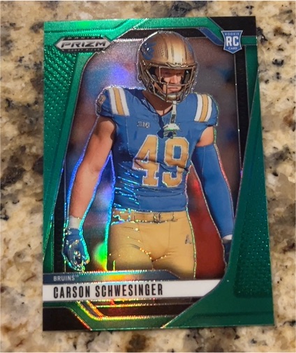 2025 Panini Prizm Draft Picks #137 Carson Schwesinger — front