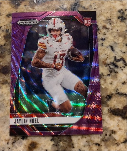 2025 Panini Prizm Draft Picks #41 Jaylin Noel — front