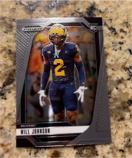 2025 Panini Prizm Draft Picks #60 Will Johnson — front
