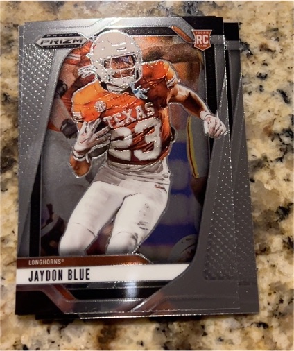 2025 Panini Prizm Draft Picks #127 Jaydon Blue — front