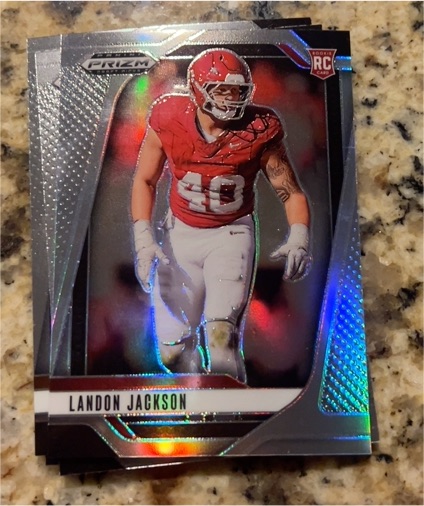 2025 Panini Prizm Draft Picks #10 Landon Jackson — front