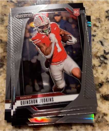 2025 Panini Prizm Draft Picks RC Quinshon Judkins — front