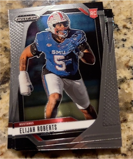 2024 Panini Prizm Elijah Roberts RC — front