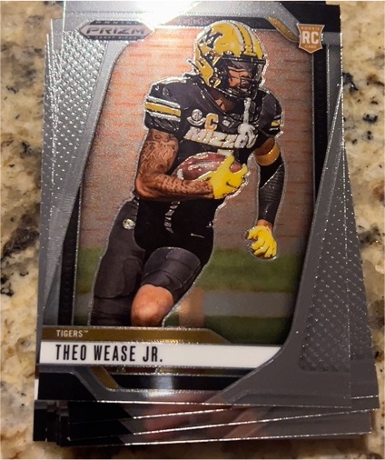 2025 Panini Prizm Draft Picks #72 Theo Wease Jr. — front
