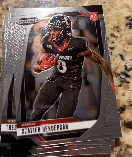 2025 Panini Prizm Draft Picks #15 Xzavier Henderson — front