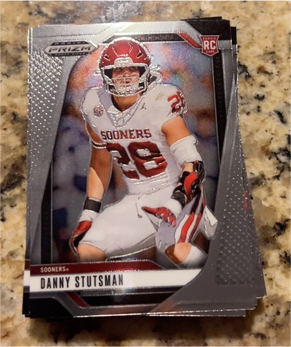 2025 Panini Prizm Draft Picks #86 Danny Stutsman — front