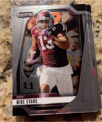 2025 Panini Prizm Draft Picks #196 Mike Evans — front