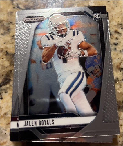 2025 Panini Prizm Draft Picks #Jalen Royals Rookie Card — front