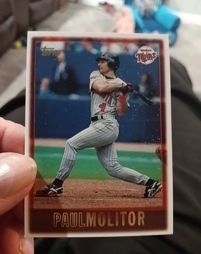 2024 Topps Now Paul Molitor Minnesota Twins — front