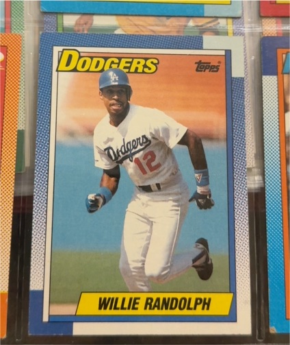1990 Topps #25 Willie Randolph — front