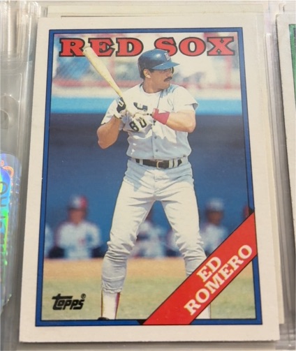 1988 Topps #37 Ed Romero — front