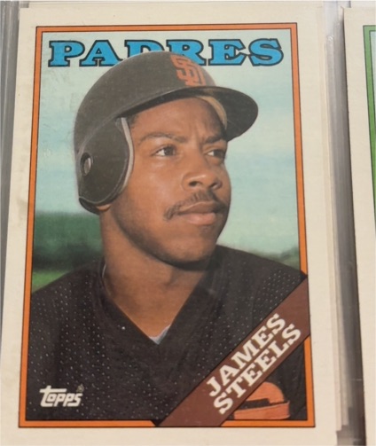 1988 Topps #117 James Steels — front