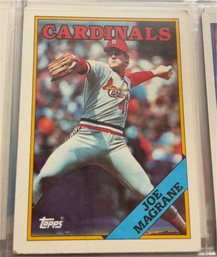 1988 Topps #380 Joe Magrane — front