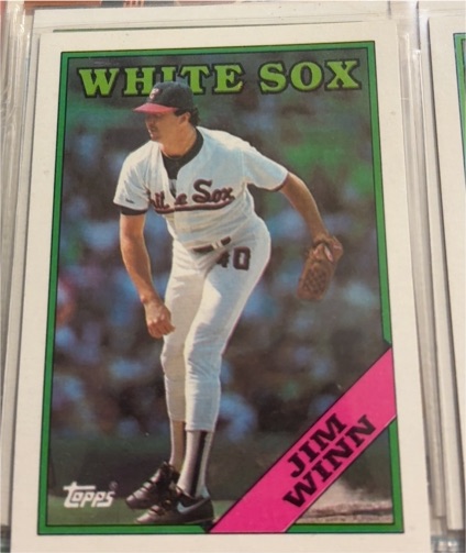 1988 Topps #688 Jim Winn — front