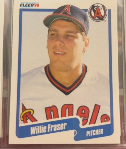 1990 Fleer #133 Willie Fraser — front