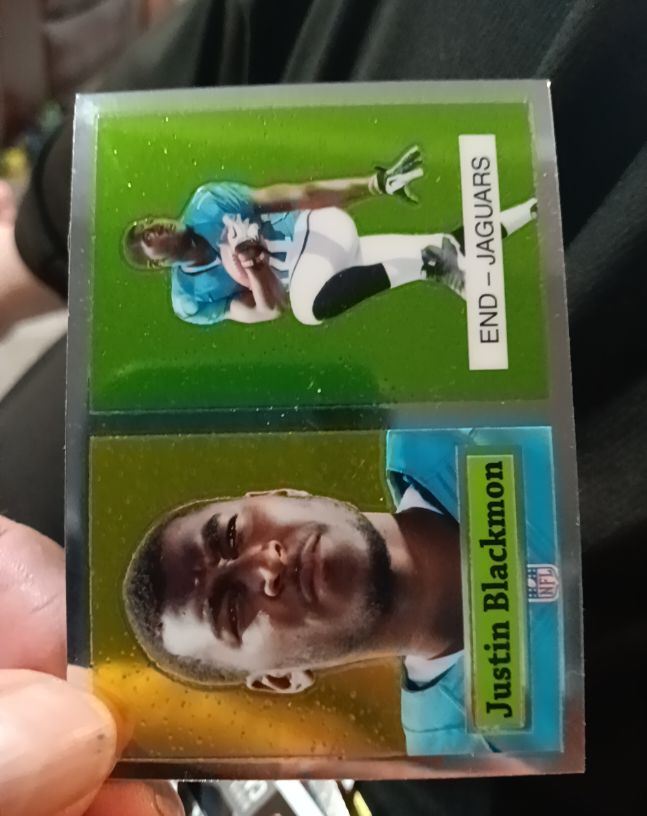 2012 Topps Chrome 1957 #9 Justin Blackmon — front
