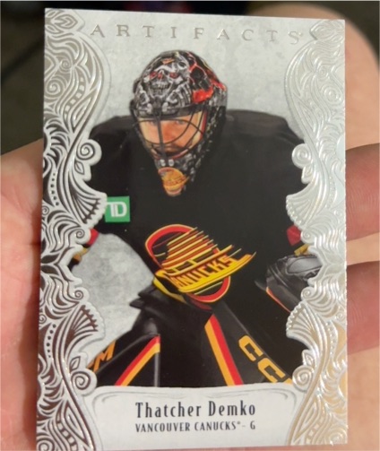 2025-26 Upper Deck Artifacts #141 Thatcher Demko — front