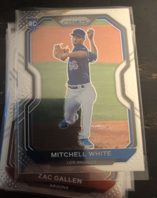 2021 Panini Prizm #129 Mitchell White — front