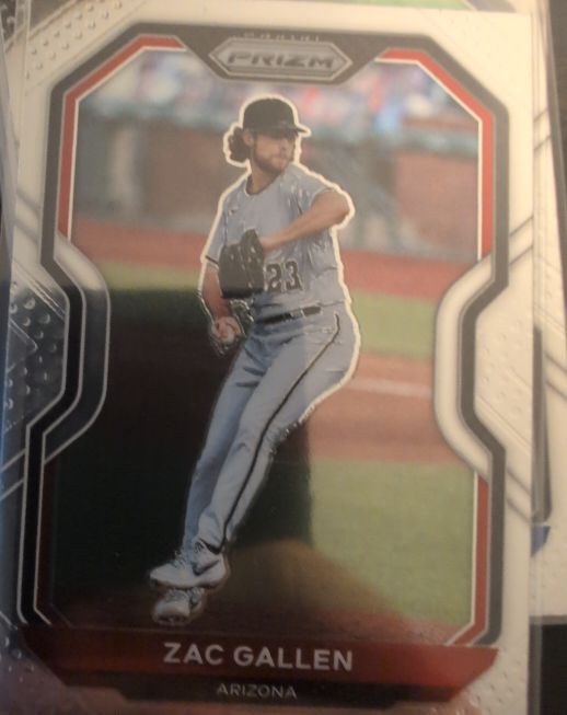 2021 Panini Prizm #65 Zac Gallen — front