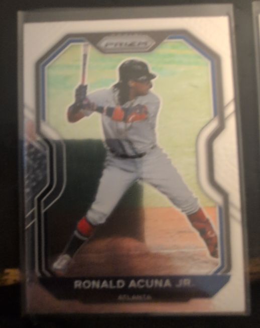 2021 Panini Prizm #7 Ronald Acuna Jr. — front