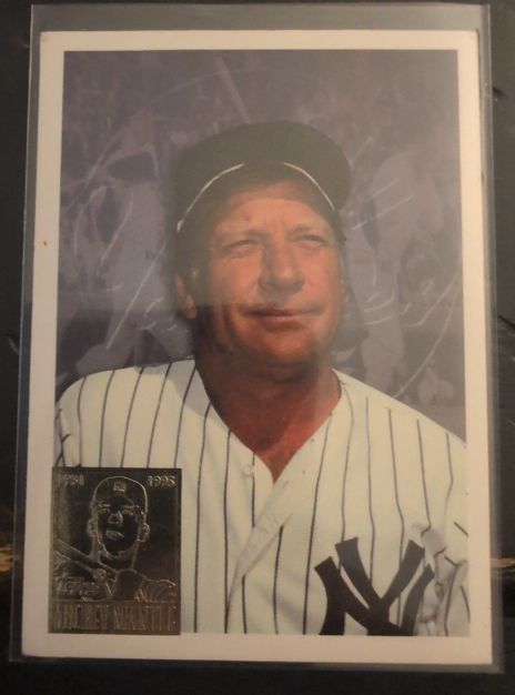 1996 Topps #7 Mickey Mantle — front