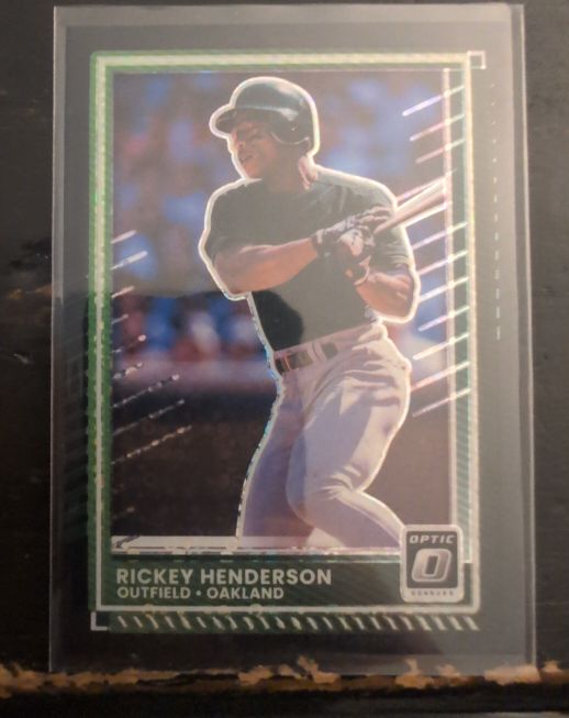 2025 Panini Donruss Optic #7 Rickey Henderson — front