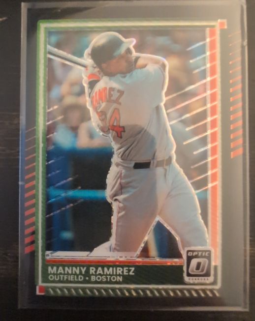 2025 Donruss Optic #26 Manny Ramirez — front