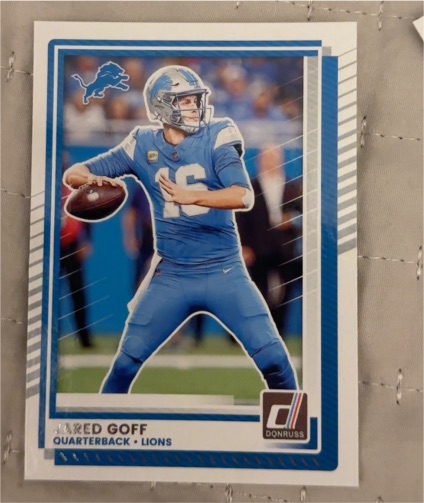 2025 Donruss #220 Jared Goff — front