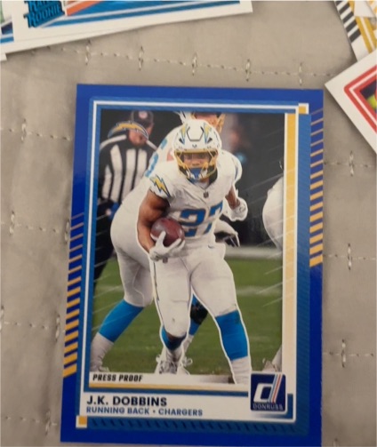 2025 Panini Donruss #71 J.K. Dobbins — front