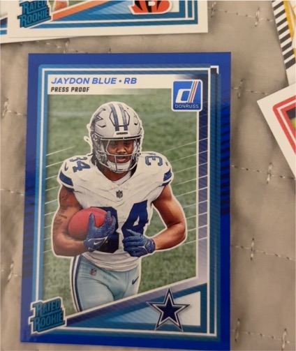 2025 Donruss #308 Jaydon Blue — front