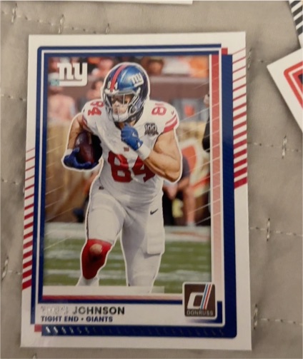 2025 Donruss #84 Kyle Johnson — front