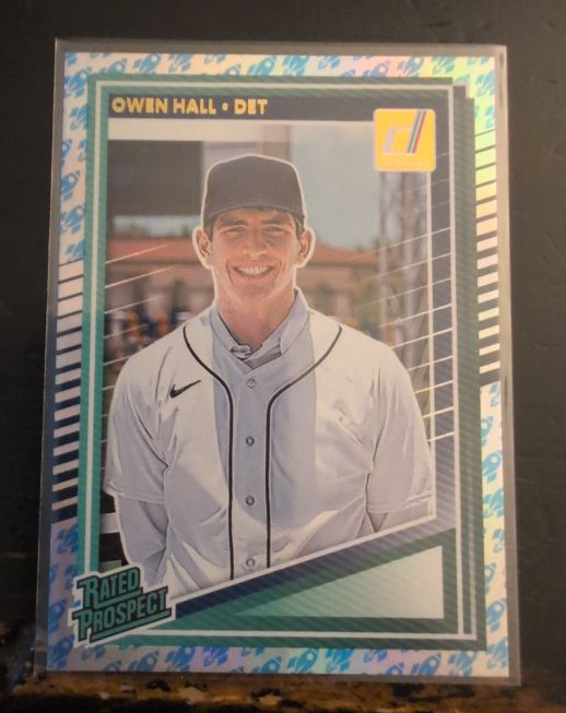 2025 Donruss #130 Owen Hall — front