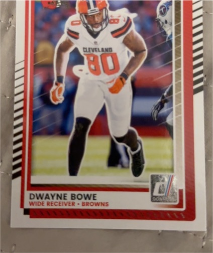 2025 Donruss #121 Dwayne Bowe — front
