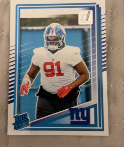 2025 Panini Donruss #379 Darius Alexander — front