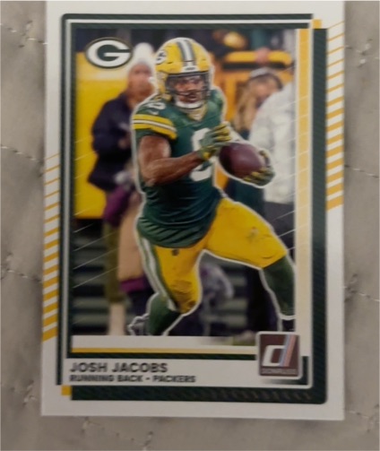 2025 Panini Donruss #179 Josh Jacobs — front