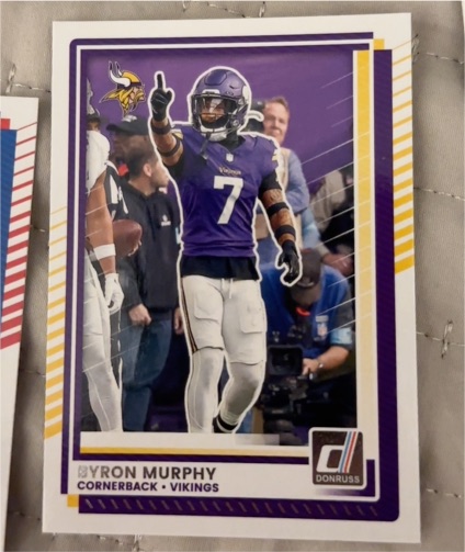 2025 Panini Donruss #137 Byron Murphy — front