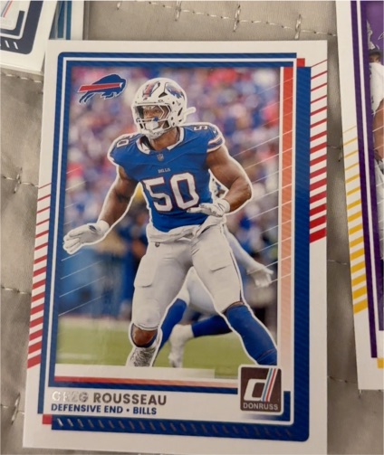 2025 Panini Donruss #113 Greg Rousseau — front
