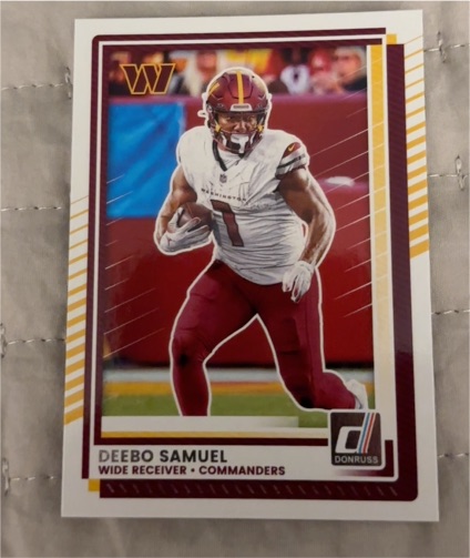 2025 Donruss #36 Deebo Samuel — front