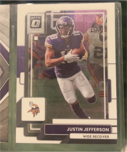 2022 Donruss Optic #129 Justin Jefferson — front