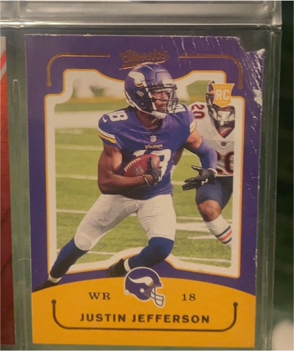 2020 Panini Chronicles Classics #CL-13 Justin Jefferson — front