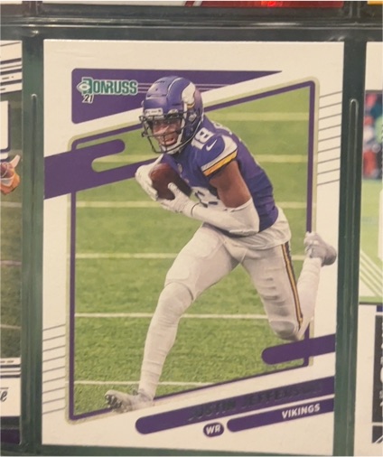 2021 Donruss #127 Justin Jefferson — front