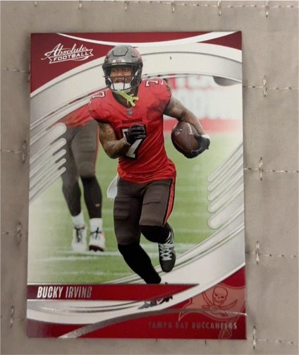 2025 Panini Absolute Football #66 Bucky Irving — front