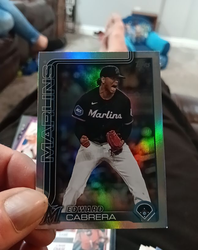 2025 Topps Series 2 #371 Edward Cabrera — front